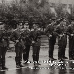 Август 1984 г. Борисоглебск. Присяга