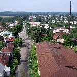 Одна из приречных улиц города