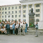 Фотографируемся на память после возложения