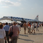 Прямо перед нами величественный красавец Ту-144