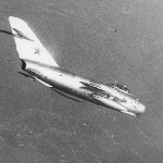 В полёте МиГ-17. Аэродром Бутурлиновка, 1975 год