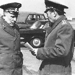 Начальник училища полковник Волков
