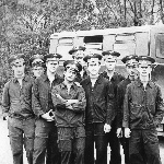Выпускники-76 в Поставах, 1977 год