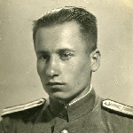 Рытченко В. А., воспитанник 1-й Московской спецшколы ВВС, июнь 1945 г.