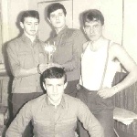 Дмитренко, Попов, Синкевич и Яськов(в центре)