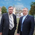 Кандидат в мэры Гостомеля Чмыхов Михаил Васильевич, депутат Киевской областной Рады Жовтяк Евгений Дмитриевич