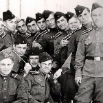 Группа курсантов. Бутурлиновка, 1959 г.