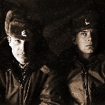 Борисоглебск, зима (после января) 1976 года. Возвращаемся с аэродрома после проведения КТЗ (комплексно-тренировочных занятий). В кузове тягача напротив фотографировавшего - Соколов Володя и Шаров Саша.