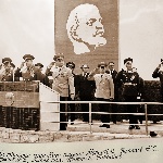 23.02.1971. Полковники Демьянеко Д.И., Петрухин П.М., Суворов В.П., Серов М.В.