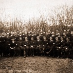 Группа выпускников 2-й военной школы лётчиков с командирами и инструкторами. 7.11.1931 г. 29-й выпуск.