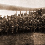 Отряд: инструкторы и курсанты 2-й военной школы лётчиков после окончания программы обучения. Осень 1931 г.