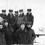 На газовке. Борисоглебск 2-ой курс, декабрь 1986 г.